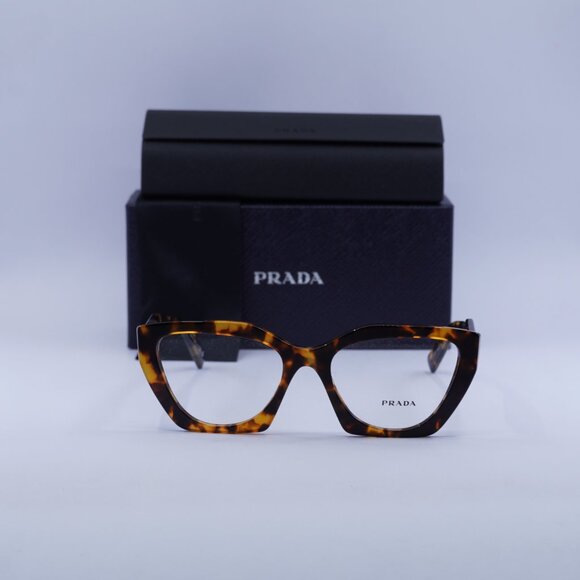 Prada PR09YV VAU1O1 Eyeglasses Honey Havana 54mm Cat Eye Frame - Picture 11 of 11